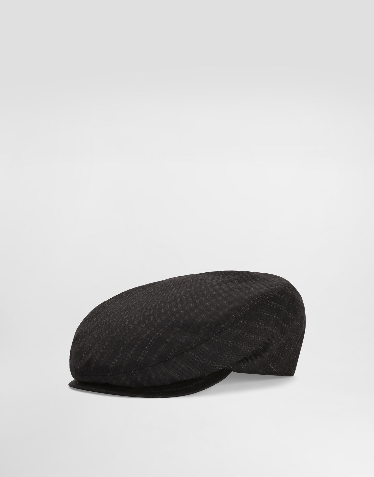Dolce & Gabbana Virgin wool pinstripe flat cap Multicolor GH587ZFR2ZX